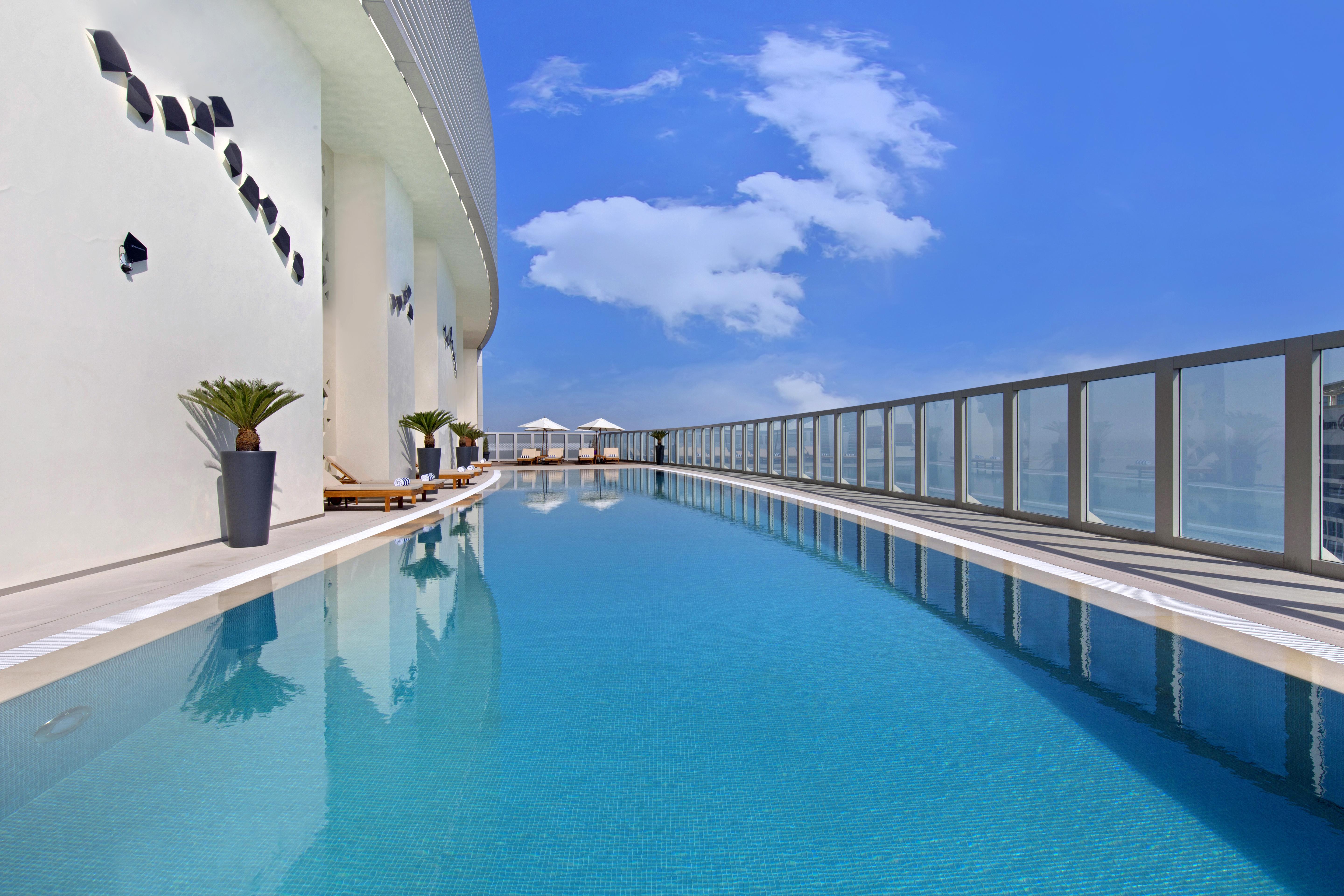 The Curve Hotel Doha Exterior foto