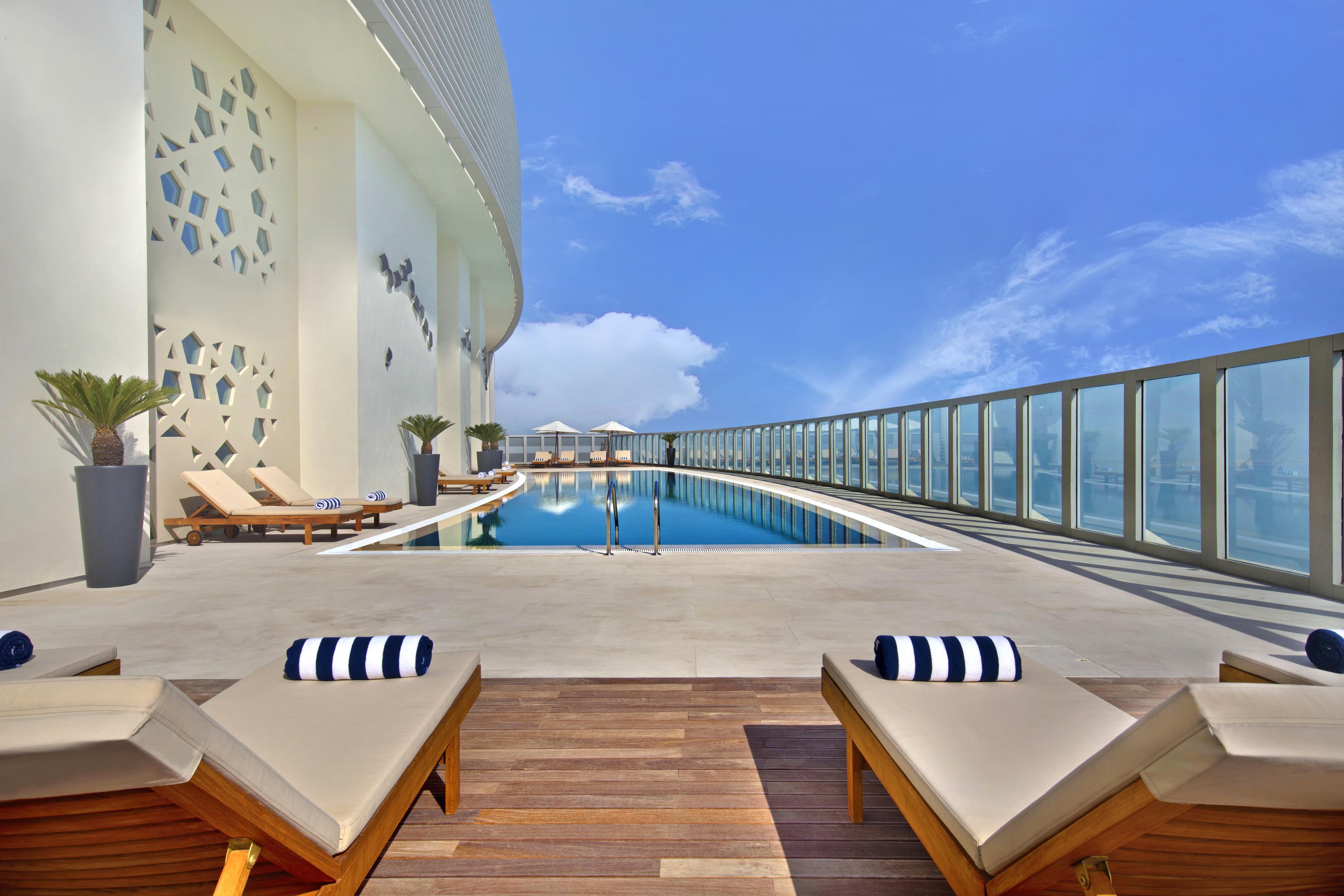 The Curve Hotel Doha Exterior foto